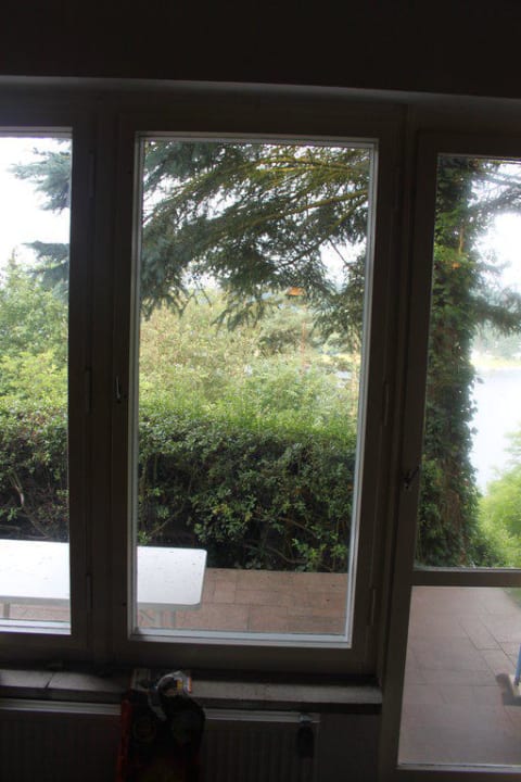 Wohnzimmer - Terrasse Bungalows Am Hatzenberg