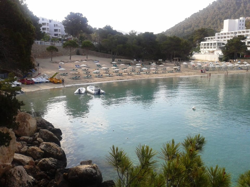 Blick von Minigolfanlage Barceló Portinatx - Adults only