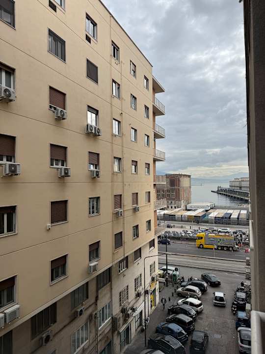 Ausblick Aroma Apartment, Maschio Angioino-Porto Di Napoli