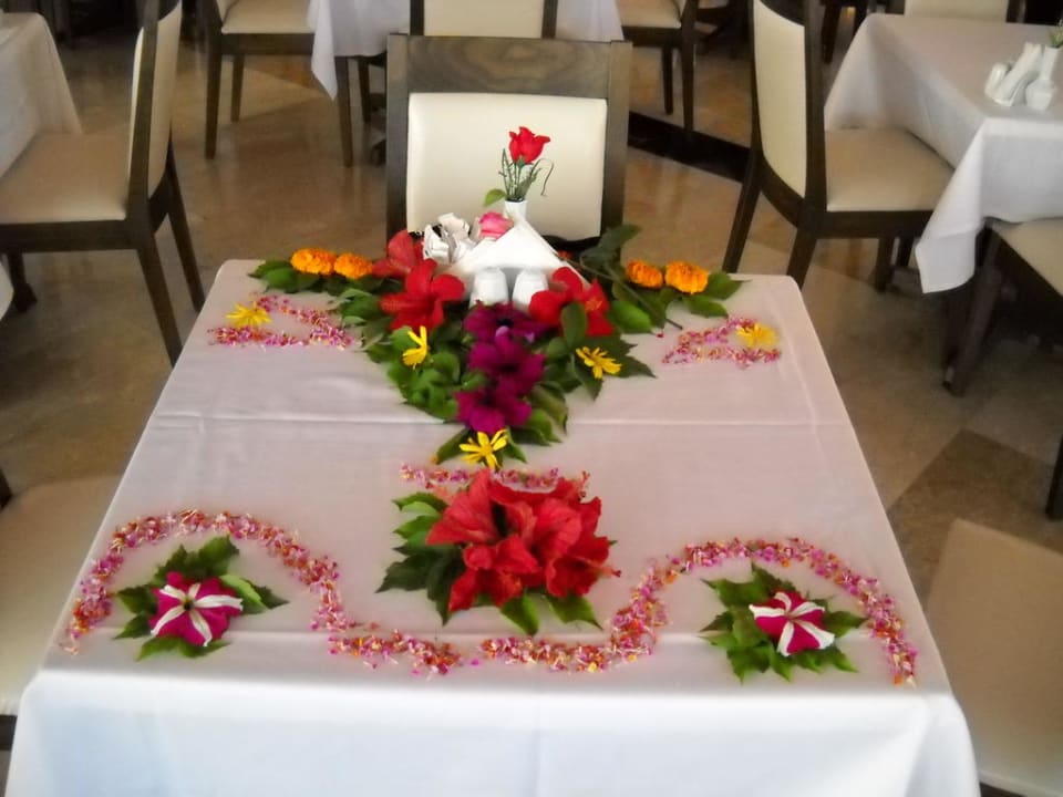 Tischdeko zum Geburtstag Hotel Nova Park