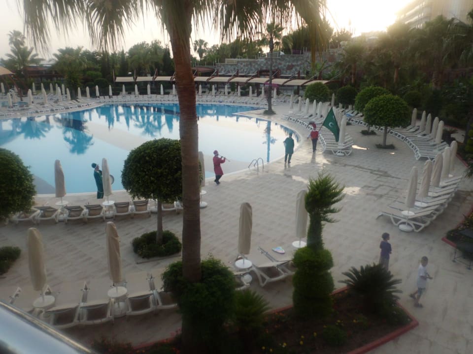 Ausblick von der Restaurant Terrasse aus Saphir Resort & Spa