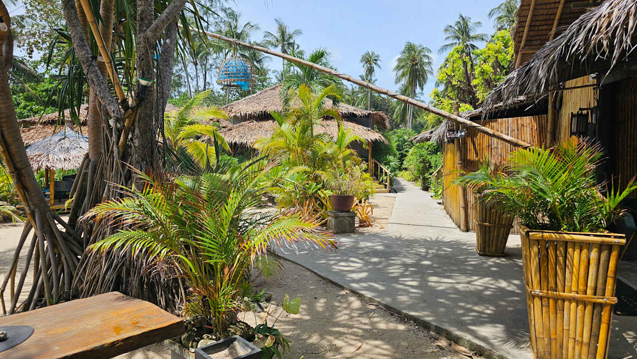 Gartenanlage The Lazy Lodge