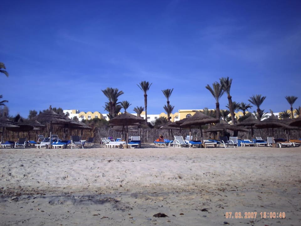 Sauberer Strand Djerba Castille