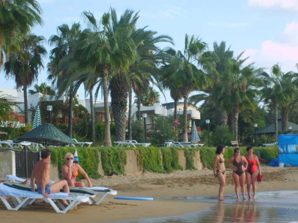 Vom Hotel-Strand zum Nachbargrundstück Aska Hotel Just in Beach