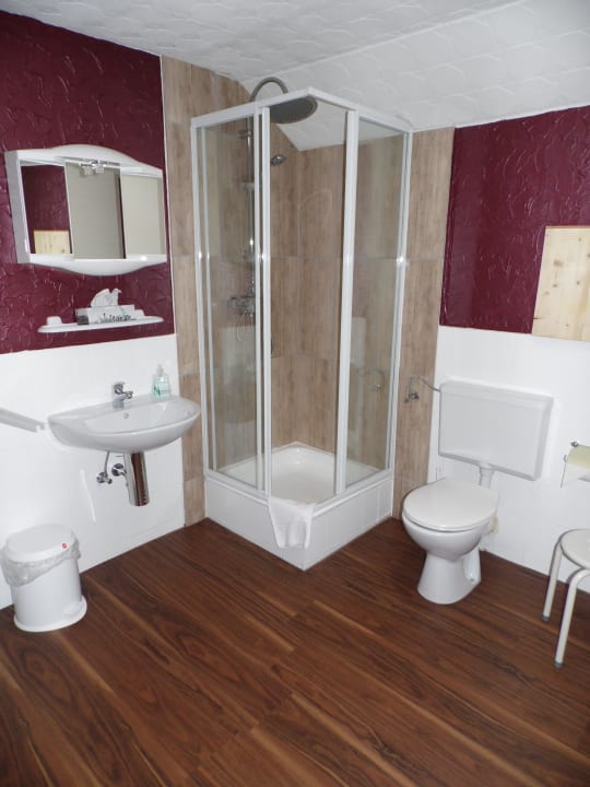Badezimmer - Stand 2014 Landgasthaus Rosenhof