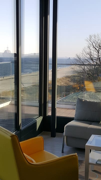 Ausblick SEETELHOTEL Kaiserstrand Beachhotel