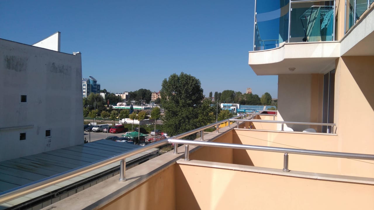 Widok z balkonu Hotel Esperanto