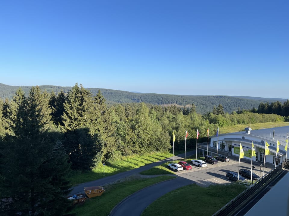 Ausblick AHORN Panorama Hotel Oberhof