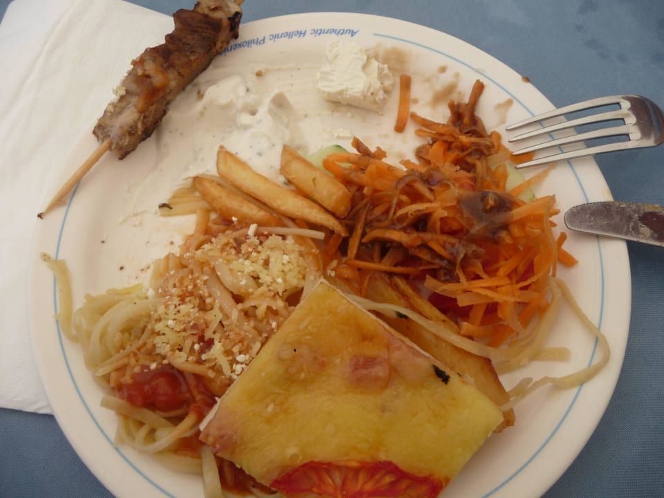 Mittagessen Hotel Calypso Beach