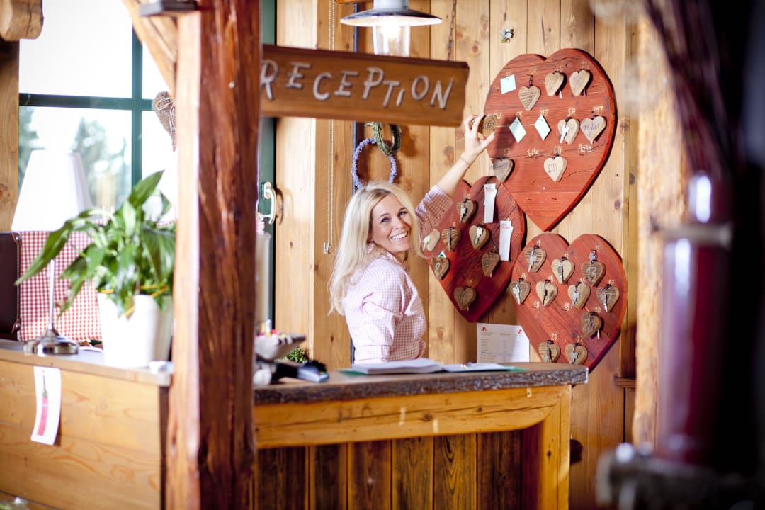 Rezeption Hotel Weinwirtshaus