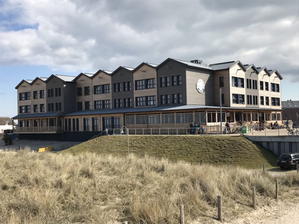 Außenansicht Bretterbude Heiligenhafen