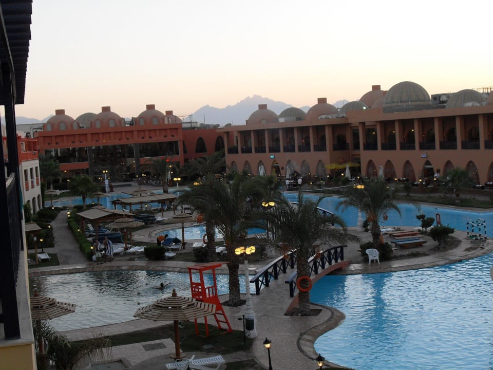 Blick von meinem Balkon Titanic Beach Spa & Aqua Park