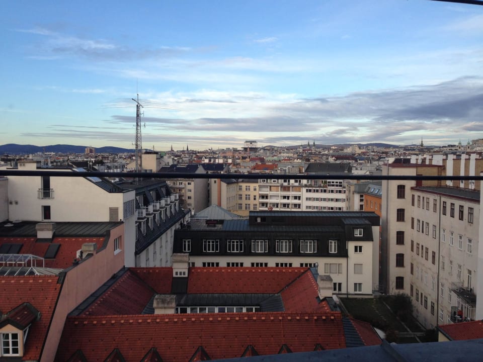 Výhled z pokoje Hotel Papageno