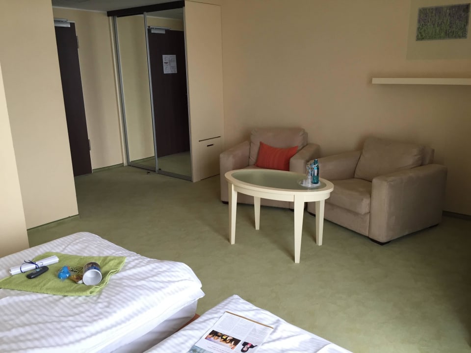 Sitzecke im Zimmer Resort Mark Brandenburg