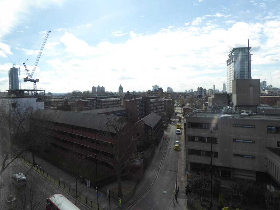 Ausblick vom Zimmer Hampton by Hilton London Waterloo