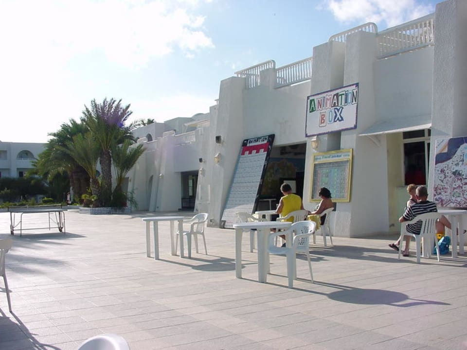 Terrasse Hotel El Mouradi Djerba Menzel