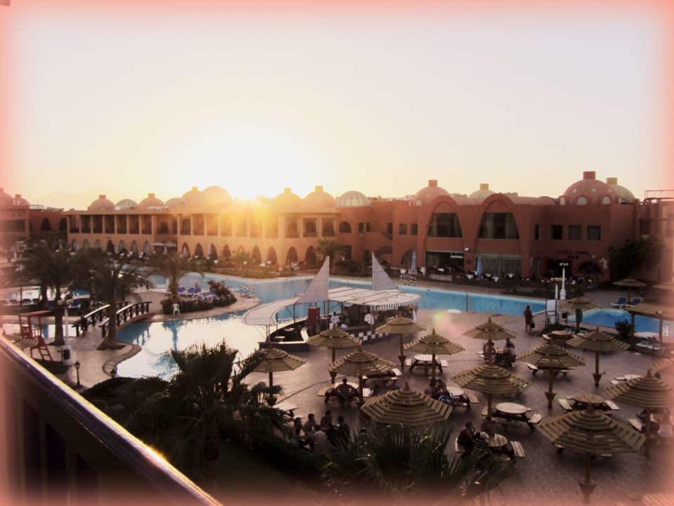 Blick vom Balkon Titanic Beach Spa & Aqua Park