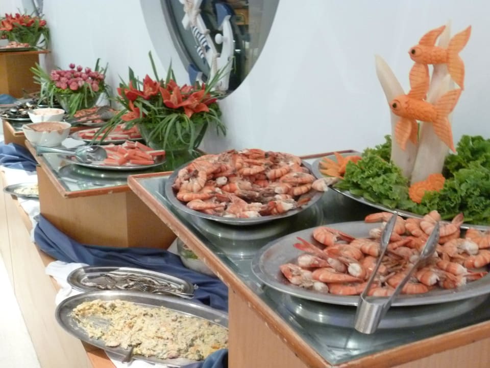 Ein Paradies für Freunde von Meeresfrüchten Hotel Calypso Beach