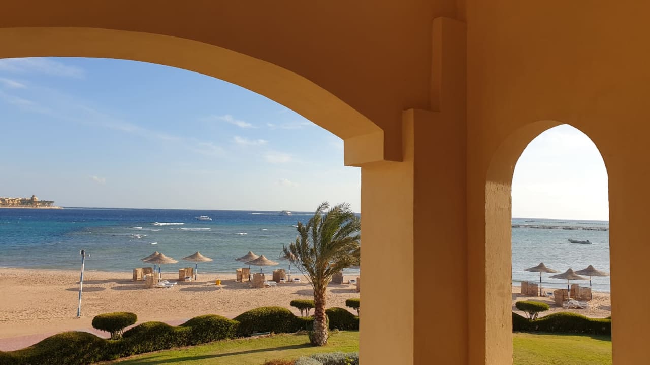 Ausblick Cleopatra Luxury Resort Makadi Bay