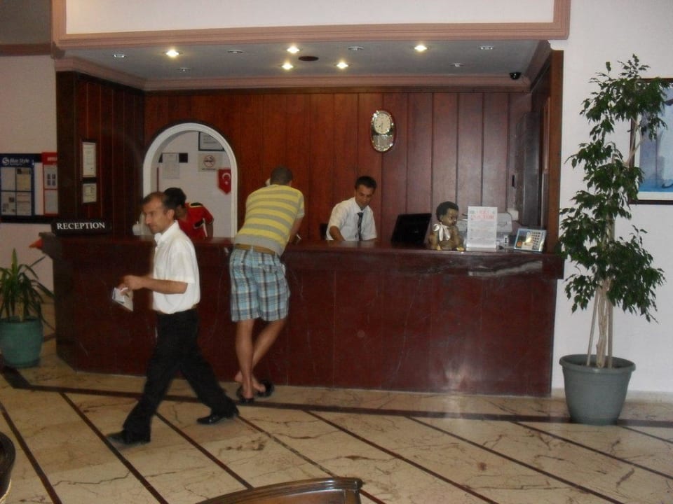 Rezeption Hatipoglu Beach Hotel