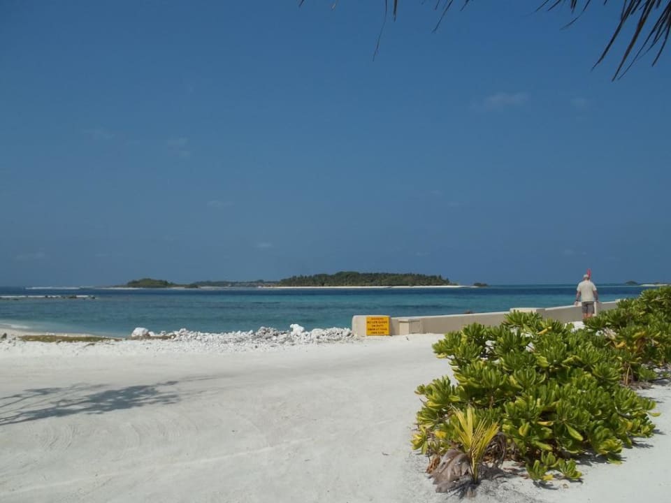Tolle Strandansicht Adaaran Select Hudhuran Fushi - Premium All Inclusive