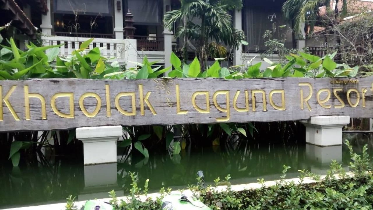 Eingang Khaolak Laguna Resort