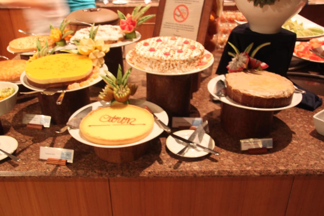 Nachspeisen-Buffet Kuramathi Maldives