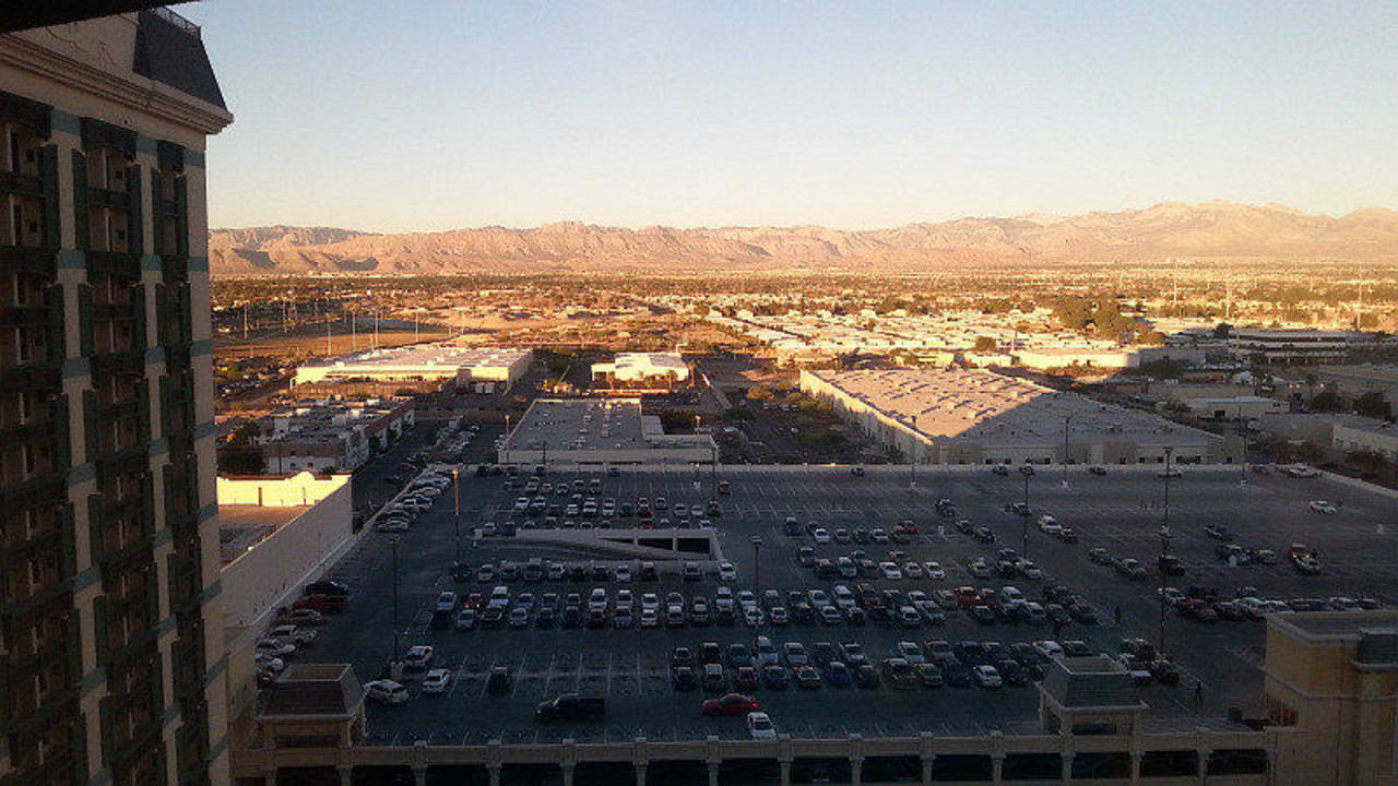 Zimmer 1935 - Blick Richtung Westen The Orleans Hotel & Casino