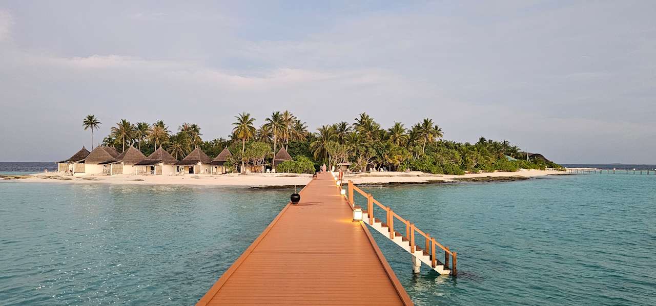 Außenansicht Angaga Island Resort
