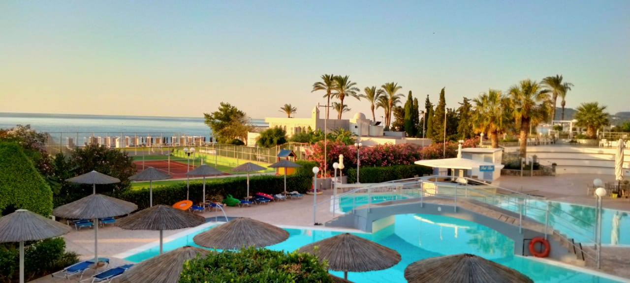 Ausblick Olympos Beach Hotel