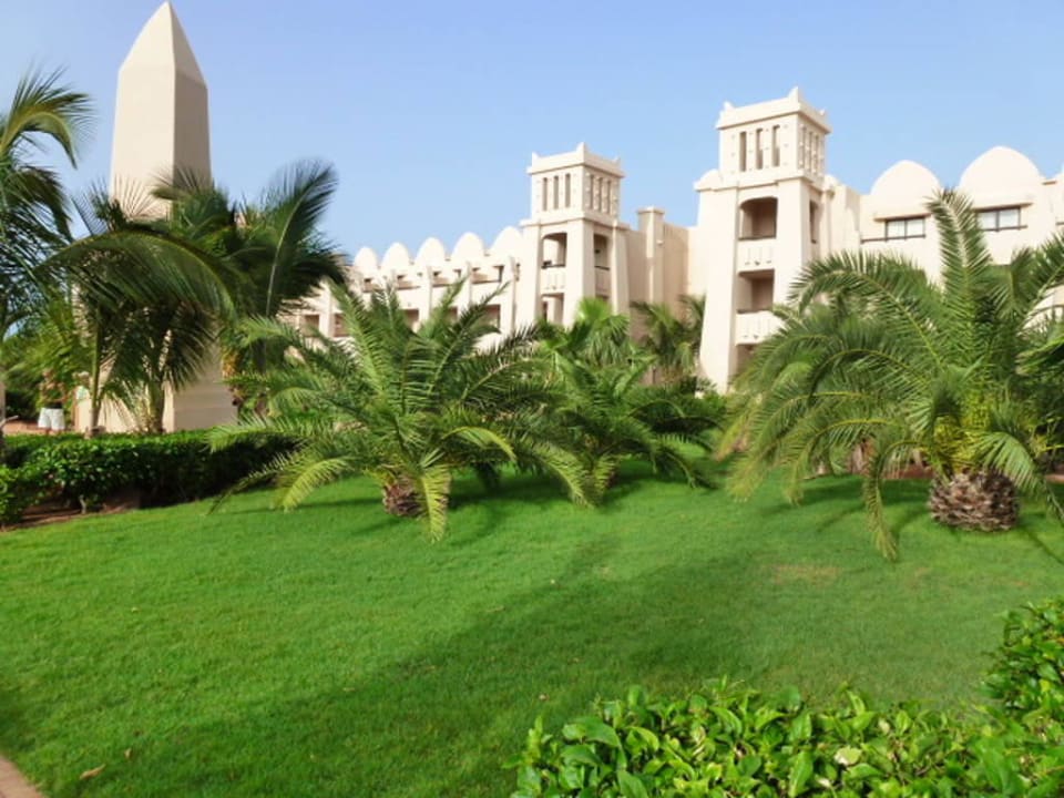 Der schöne Hotelgarten Hotel Riu Touareg