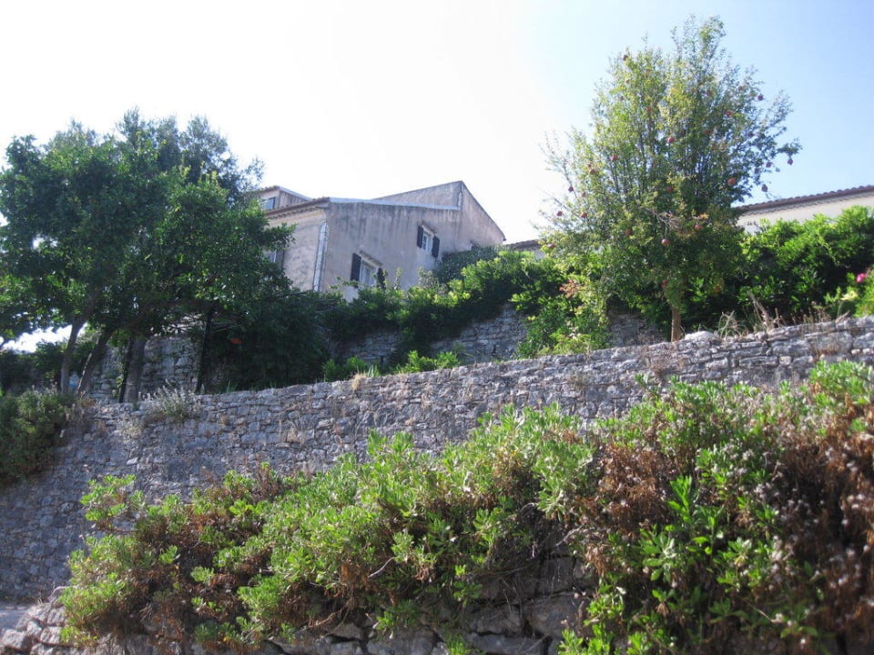 Ferienhaus Blick von unten Ferienwohnung The Little Farmhouse