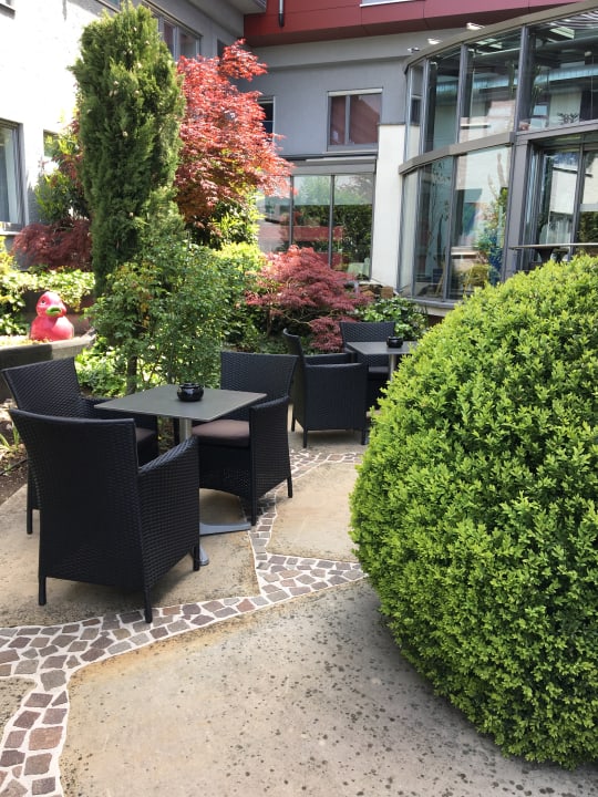 Gartenanlage Hotel City Krone