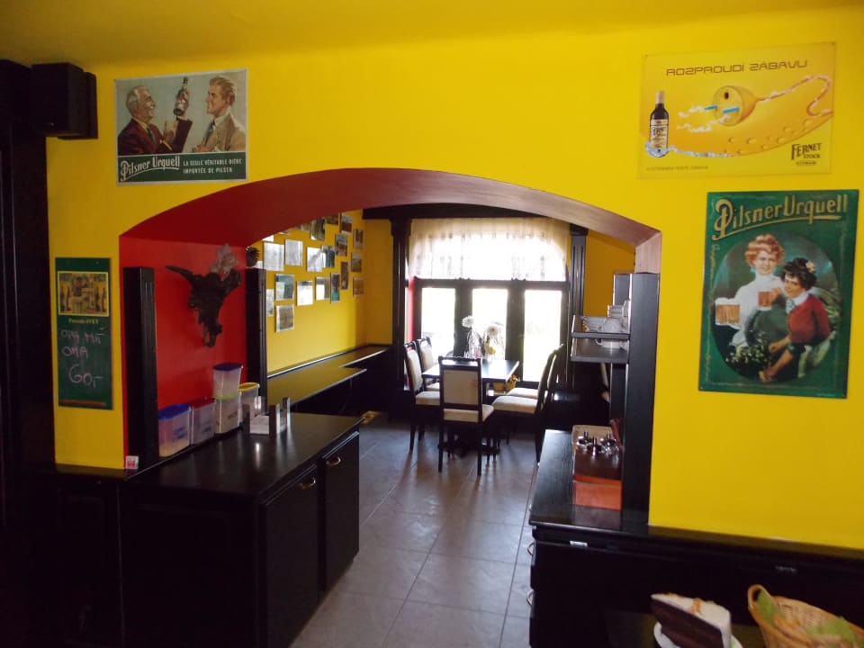 Vorderteil vom Speisesaal Pension Ayky