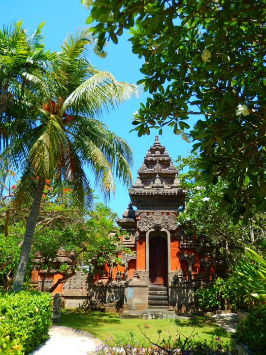 Blick zum Spapool Bali Garden Beach Resort