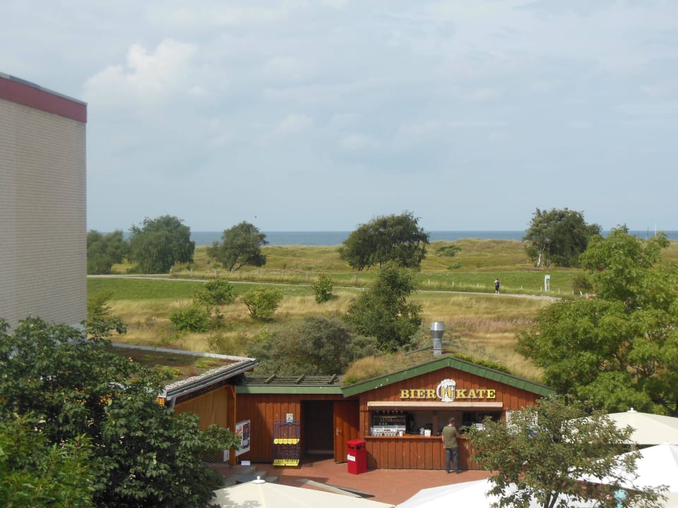 Aussicht vom Zimmer Ferienwohnungen Ferienpark Weissenhäuser Strand