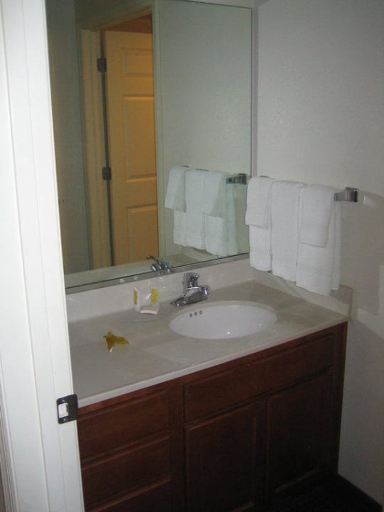 Separates Waschbecken von Dusche/Toilette Hotel Residence Inn Orlando by Marriott