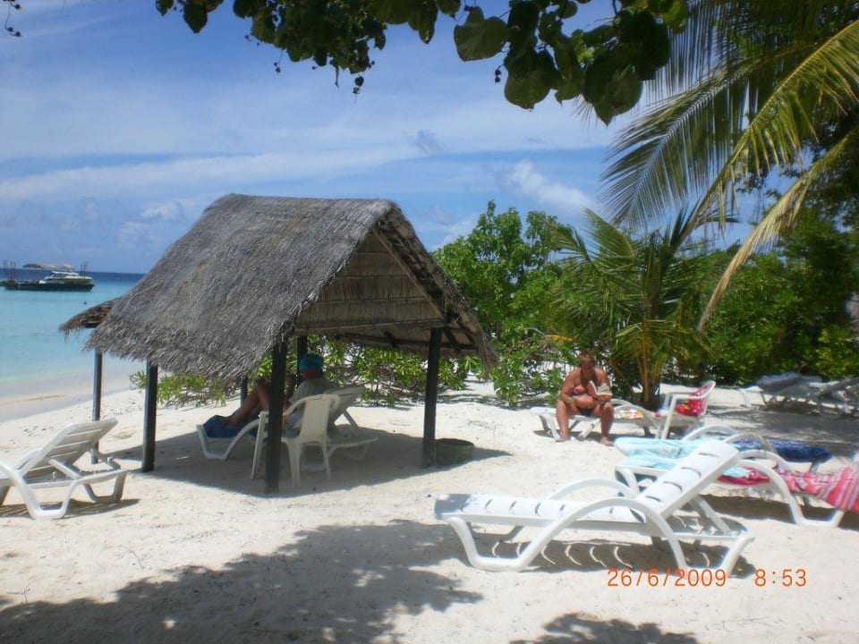 Die Hütte gehört zu den Bungis. Summer Island Maldives
