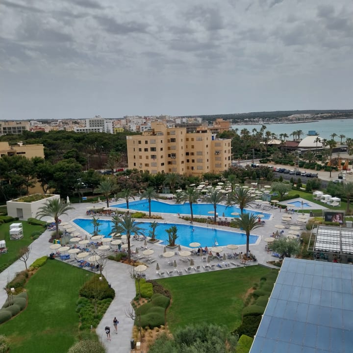 Ausblick Hipotels Gran Playa De Palma