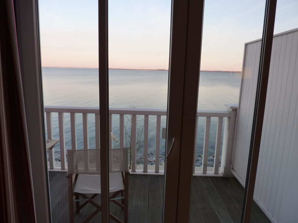 Schöner Balkon BEECH Resort Boltenhagen