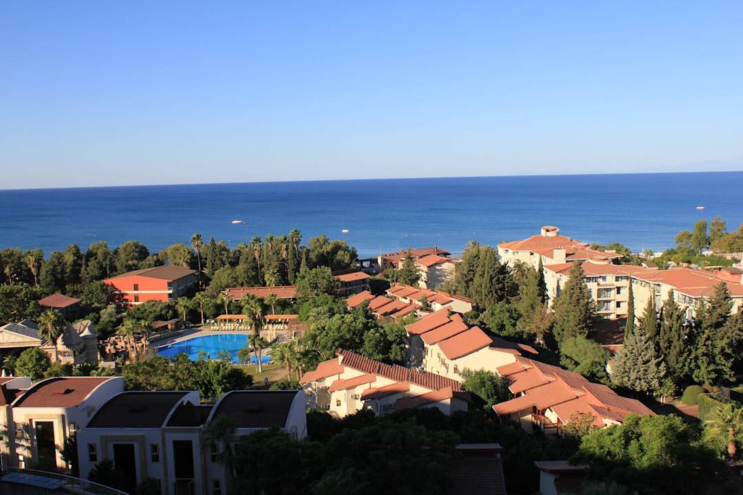 Ausblick vom Balkon Horus Paradise Luxury Resort & Club