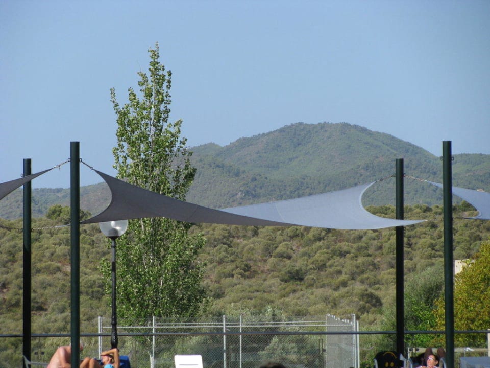 Blick vom Pool Hotel Club Cala Romani