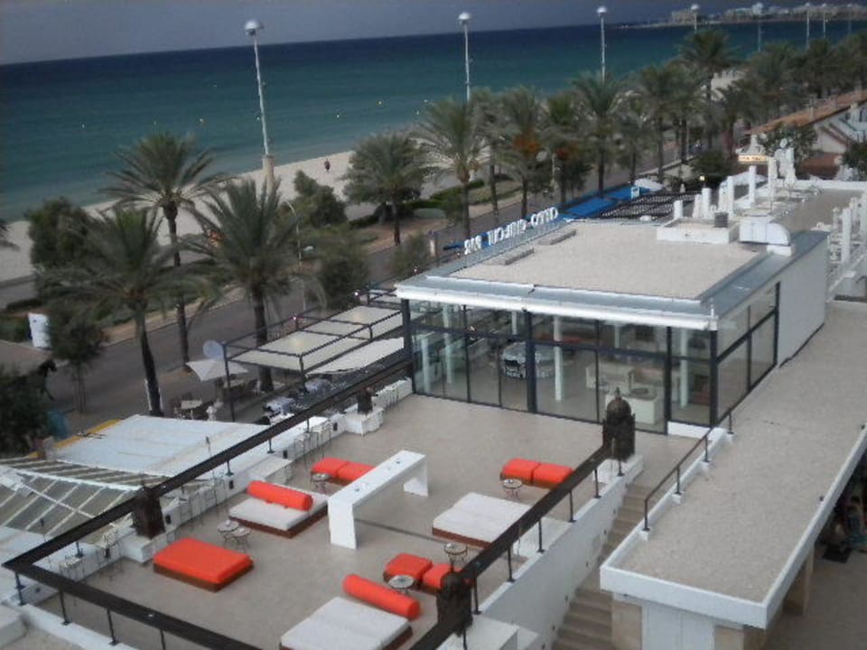 Blick vom Zimmer im 4. Stock. Iberostar Waves Bahia de Palma