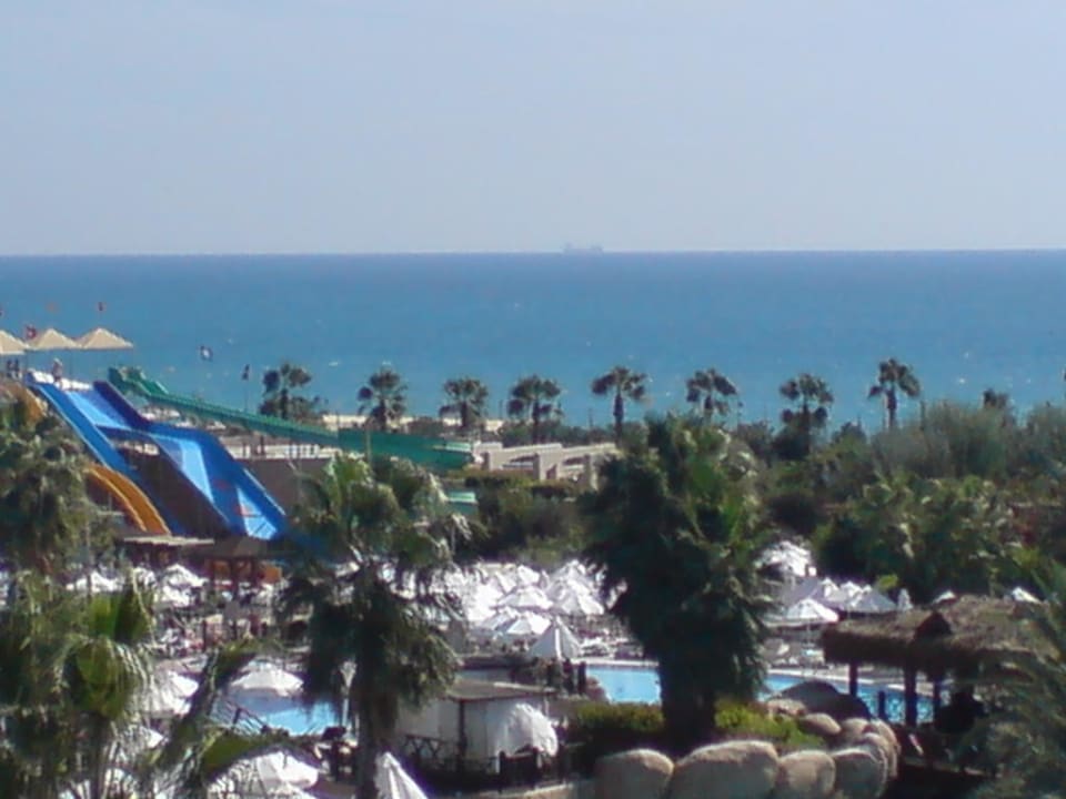 Blick vom Balkon Fame Residence Lara & Spa