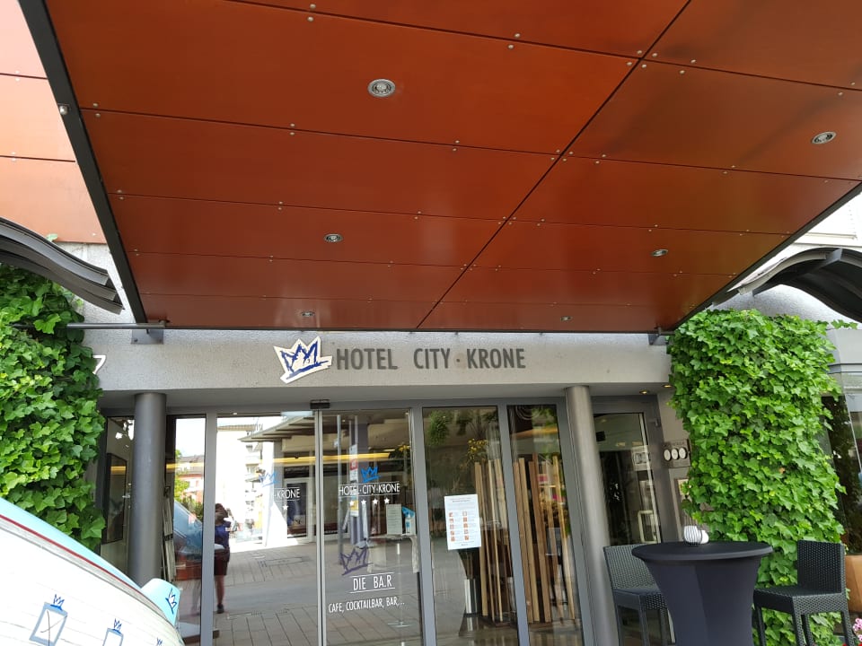 Außenansicht Hotel City Krone