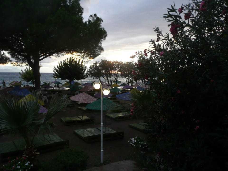 Abendatmosphäre Hotel Grand Efe