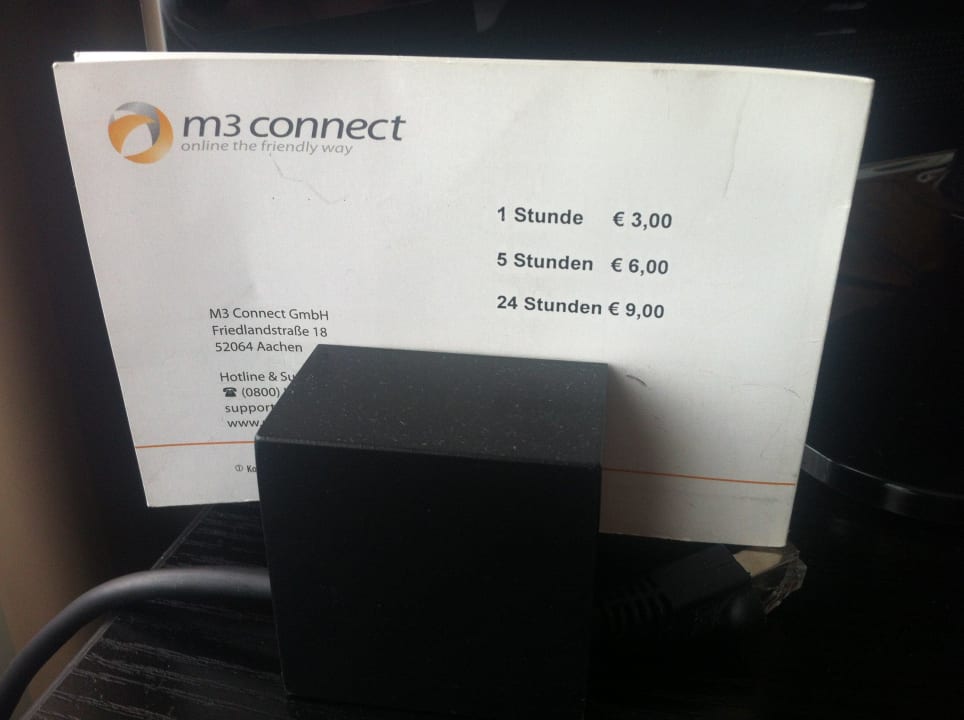 (W)LAN mit Preisliste Mercure Hotel Plaza Essen