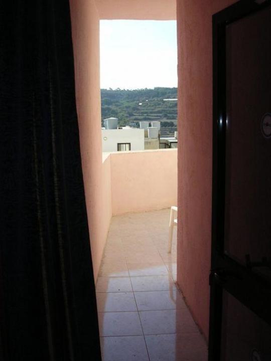 Blick auf Balkon Hotel Porto Azzurro Resort