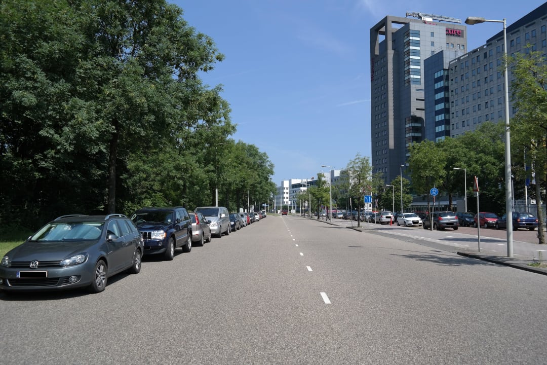 Straße vor Hotel Mercure Hotel Amsterdam City