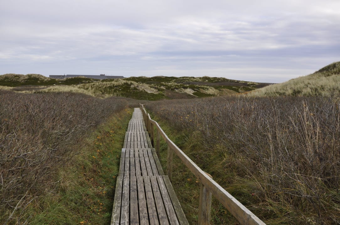 Weg zum Strand Dünenhotel Alt-Rantum